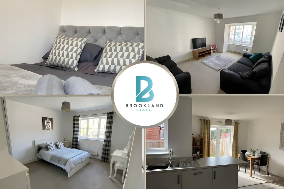 Furnished 4 BR House | Parking, Wi-Fi, Kitchen